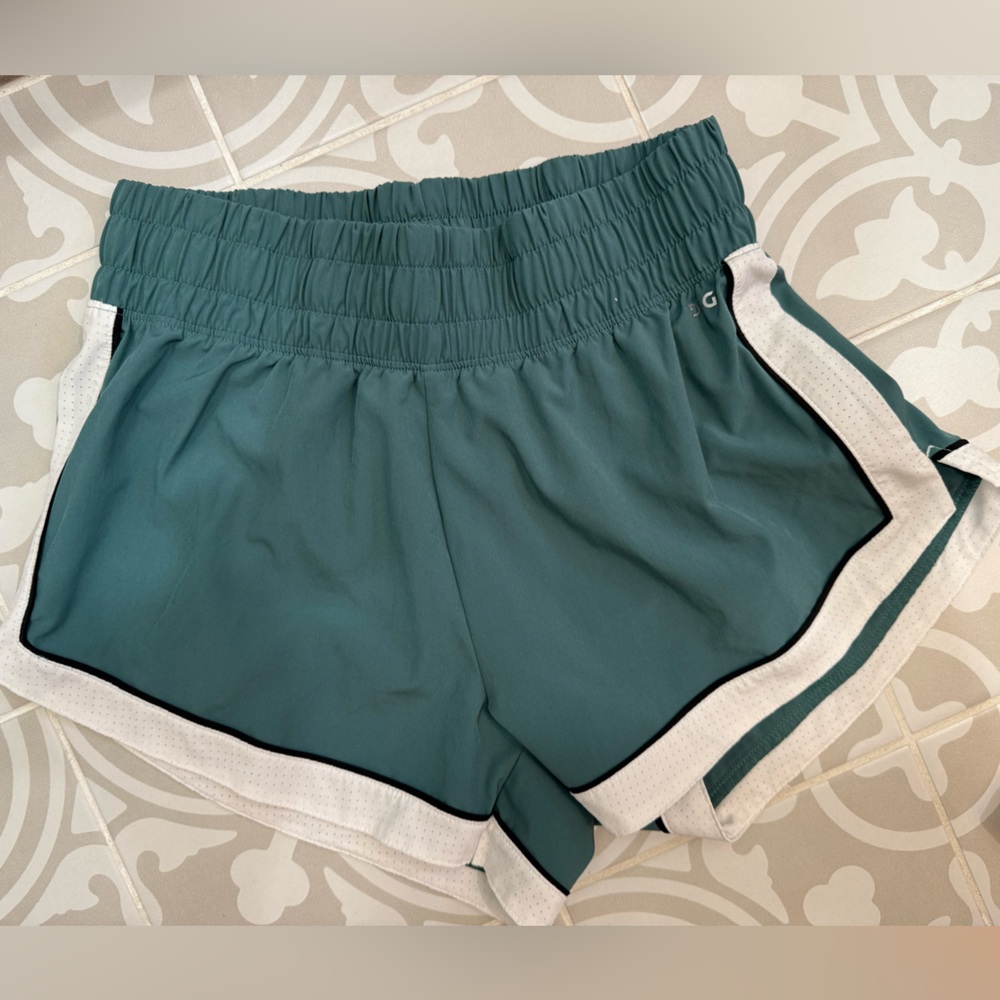 DSG Teal Shorts with White Logo